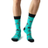 Besocks® BeSurfer organic cotton socks turquoise