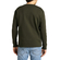 Lee plain crew sweatshirt serpico green