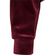 Urban Classics cropped velvet hoodie port