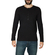 Bigbong long sleeve ribbed Henley tee black