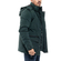 Biston puffer jacket with removable hood dark green