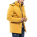 Biston puffer jacket with removable hood yellow