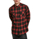 Urban Classics checked flannel shirt black-red