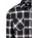 Urban Classics checked flannel shirt black-white
