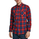 Urban Classics checked flannel shirt red-royal