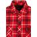 Urban Classics plaid shirt jacket red