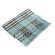 Tartan scarf light blue