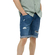 Tiffosi denim shorts with rips