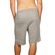 Sprayground Long Shorts With Piping Panels grey