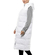 Biston long gilet white with hood