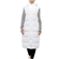 Biston long gilet white with hood