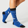 Besocks® BeCosmos organic cotton socks blue