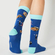 Besocks® BeRockabilly organic cotton socks blue