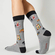 Besocks® BeRockabilly organic cotton socks grey