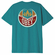 Obey Catch A Fire Organic T-shirt verdigris