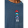 Kaotiko Mouth Colors washed t-shirt navy