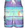 South Shore men's board shorts Anguilla purple