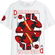 Cotton Division oversize T-shirt Marvel - Deadpool Card