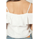 Rut and Circle Singoalla button up crop top white