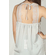Rut & Circle open back lace top silver