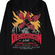 Difuzed Stranger Things Demogorgon Zip Hoodie Black