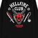 Difuzed Stranger Things Hellfire Club Zip Hoodie Black