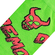 Odd Sox Demon Time Graphic crew socks