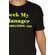 Sublevel T-shirt Seek My Manager Black