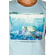 Sublevel T-shirt Save The Oceans Light Blue