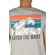 Sublevel T-shirt Catch The Waves Grey Melange