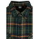 Urban Classics Boxy Fane Shirt Green-Orange