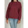 Thinking Mu women's sweatshirt deep red melange