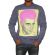 Bigbong men's indigo sweatshirt with James Dean print