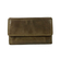 Hill Burry RFID trifold leather wallet dark green