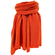 Knitted scarf orange