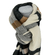 Viscose scarf ecru/black/grey
