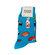 Crazy Socks Sushi socks light blue