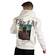 Back Printed Hoodie White