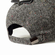 Tweed baseball cap grey