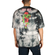 Recovered Oversized T-shirt Street Fighter Marble Tie Dye