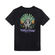 Kaotiko Black Take It Easy Washed T-shirt