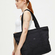 Lefrik Strata Tote Bag Black Ripstop