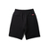 Sprayground Logo Side Tape Knit Shorts Black