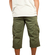Men's cargo shorts olive