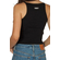 Obey Resist γυναικείο crop top μαύρο