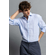 Smart Fashion Linen Shirt Sky Blue