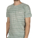 Anerkjendt Mark striped T-shirt ecru-green