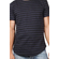 Anerkjendt Abdel striped t-shirt navy