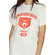 Daisy Street boyfriend t-shirt λευκό με vintage print