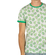 French Kick Airwick ανδρικό t-shirt λευκό-πράσινο